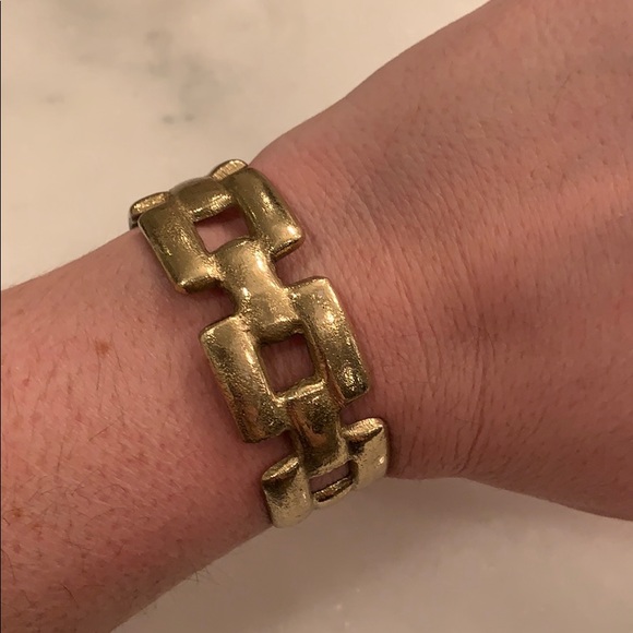 Gold Rustic Cuff - Picture 1 of 3